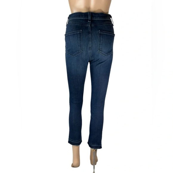 VERONICA BEARD Womens Jeans Carly “11 Kick Flare In Midnight Stretch Size 24 - Picture 5 of 14